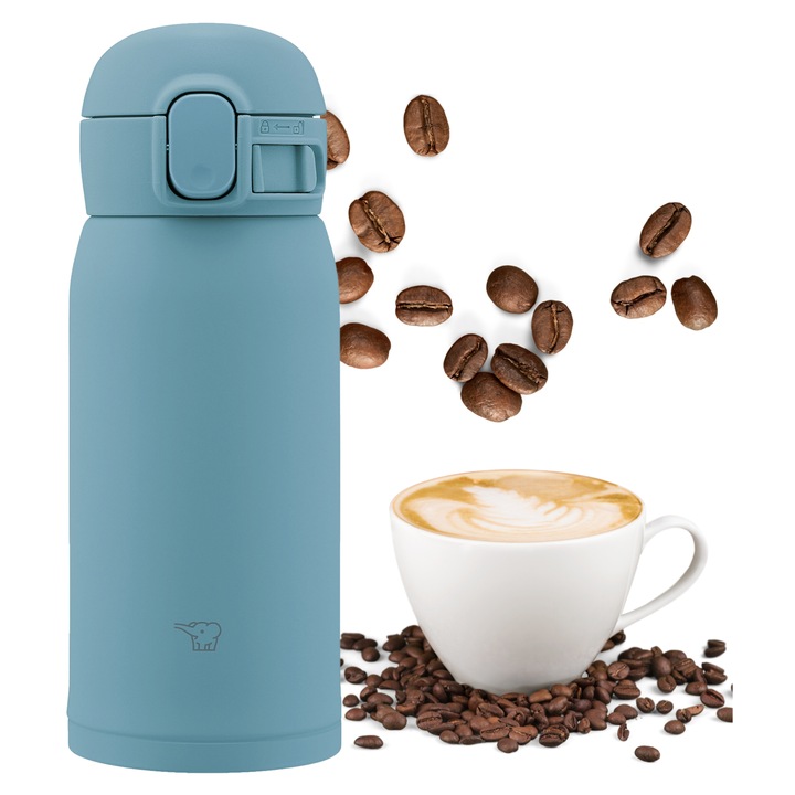 Kubek Termiczny na kawę do pracy biura ZOJIRUSHI SM-WS36-GM 360 ml zielony