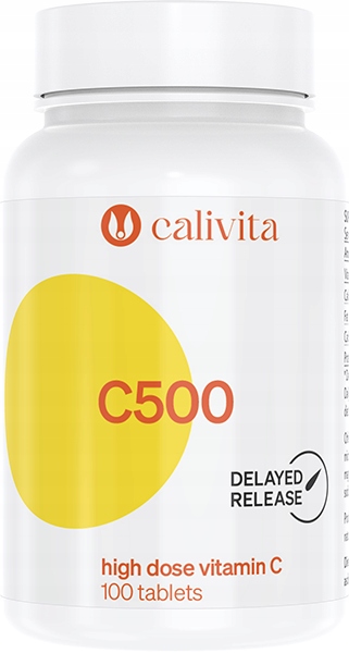 C 500 witamina C CaliVita przeziębienie grypa