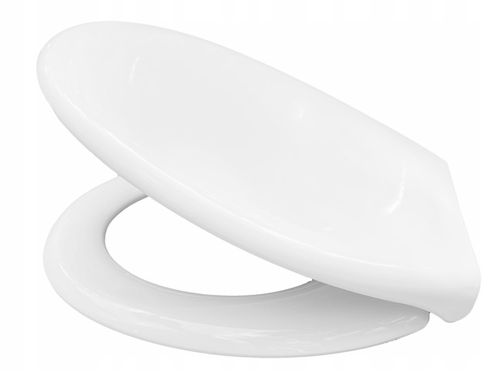 Deska sedesowa wolnoopadająca wypinana UNIWERSALNA owalna WC kołki + śruby