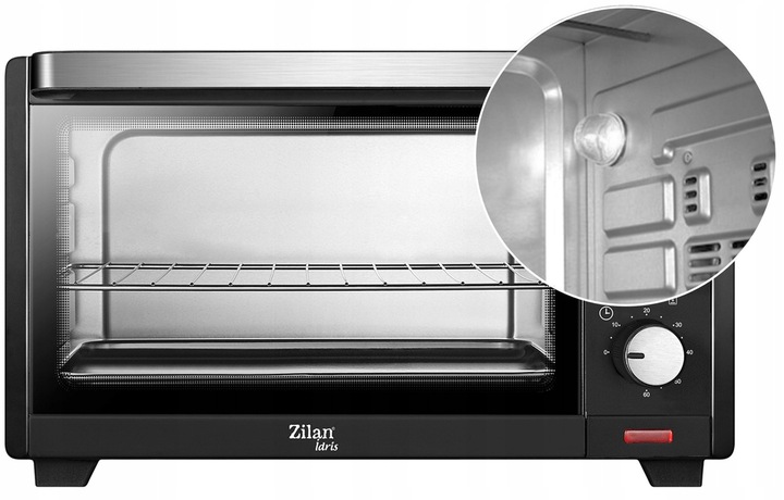 PIEKARNIK ELEKTRYCZNY 19L TERMOOBIEG+GRILL