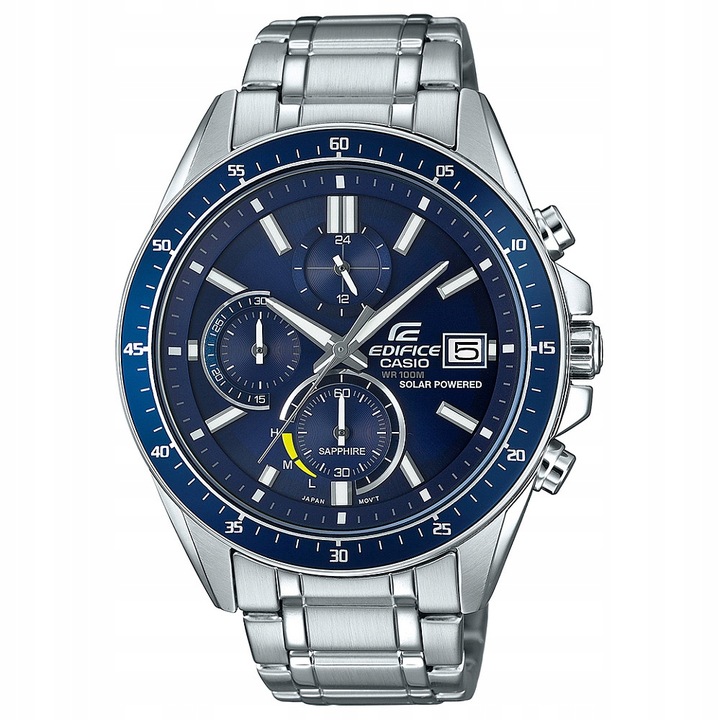 Casio EDIFICE EFS-S510D-2AVUEF SOLAR 100m SREBRNY