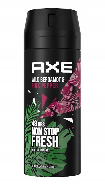 AXE FRESH BERGAMOT PINK PEPPER Dezodorant 150ML
