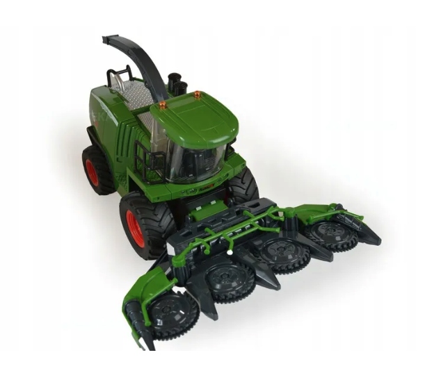 KOMBAJN ZDALNIE STEROWANY 2W1 DŹWIĘK ŚWIATŁA DYM PILOT RC