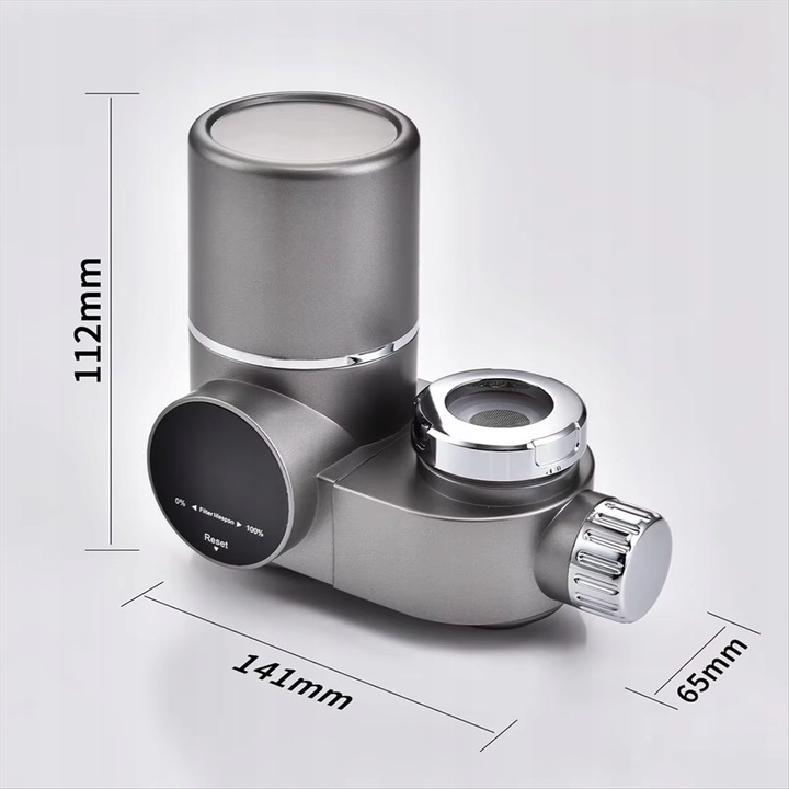 SYSTEM FILTRACJI WODY ELEKTRONICZNY OCZYSZCZACZ WODY W KRANIE FILTR WODY