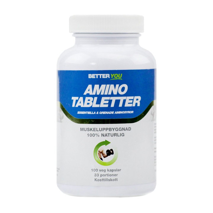 AMINOKWASY EGZOGENNE BETTER YOU 100 TAB. SZWECJA