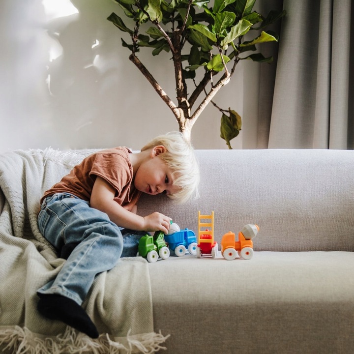 Klocki magnetyczne My First Vehicles Smart Max IUVI Games