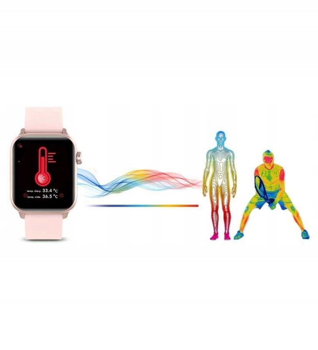 Zegarek dziecięcy SMARTWATCH Rubicon Rozmowy Temp