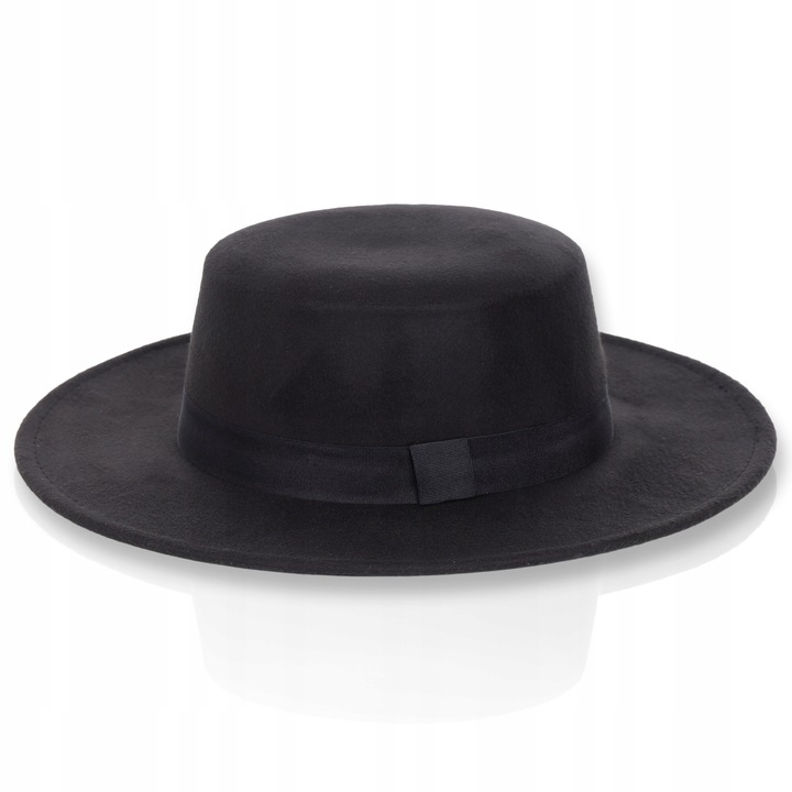 Męski filcowy kapelusz fedora