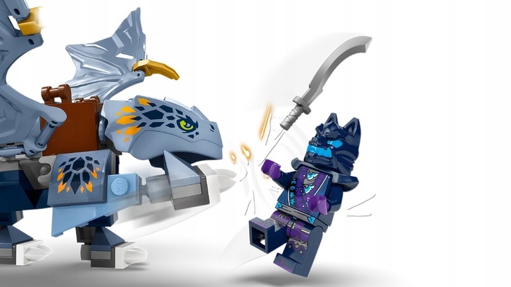 LEGO NINJAGO 71810 Mały Smok Smoczątko Riyu + GRATIS Polibag Cole KLOCKI