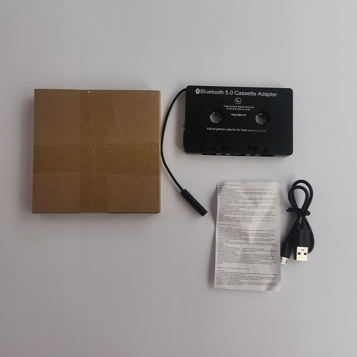 KASETA BLUETOOTH 5.0 DO RADIA ADAPTER TRANSMITER