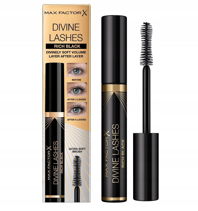 MAX FACTOR DIVINE LASHES CZARNY TUSZ POGRUBIAJĄCY