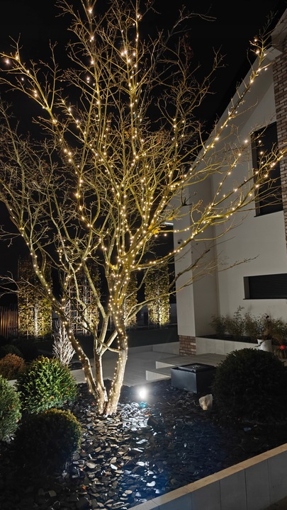 LAMPKI CHOINKOWE Świąteczne 1000 LED Ciepłe Białe 100m Drucik Szpula USB