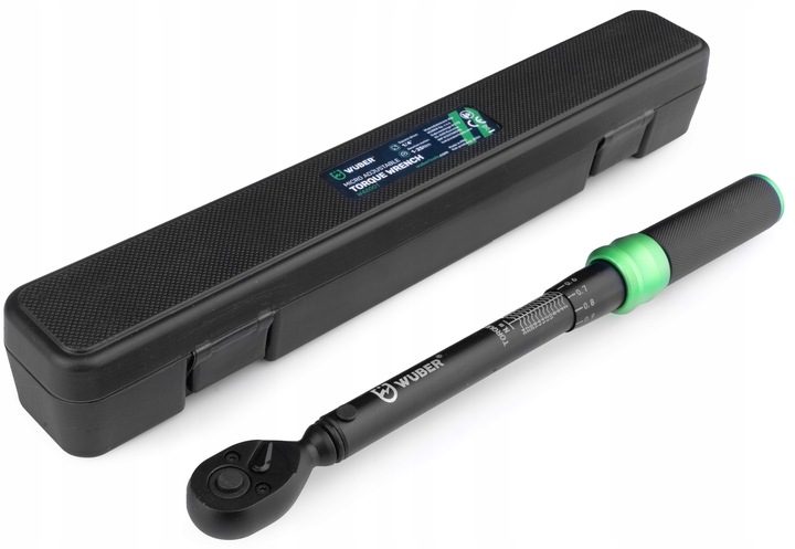 KLUCZ DYNAMOMETRYCZNY 1/4" Z BLOKADĄ 1-25NM CERTYFIKAT KALIBRACJI CR-V ETUI