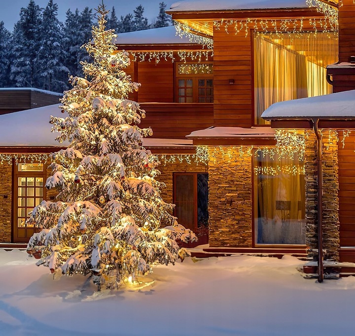 SOPLE LED 300 LAMPKI CIEPŁE WISZĄCE 13,5M ZEWNĘTRZNE WEWNĘTRZNE EFEKT FLASH