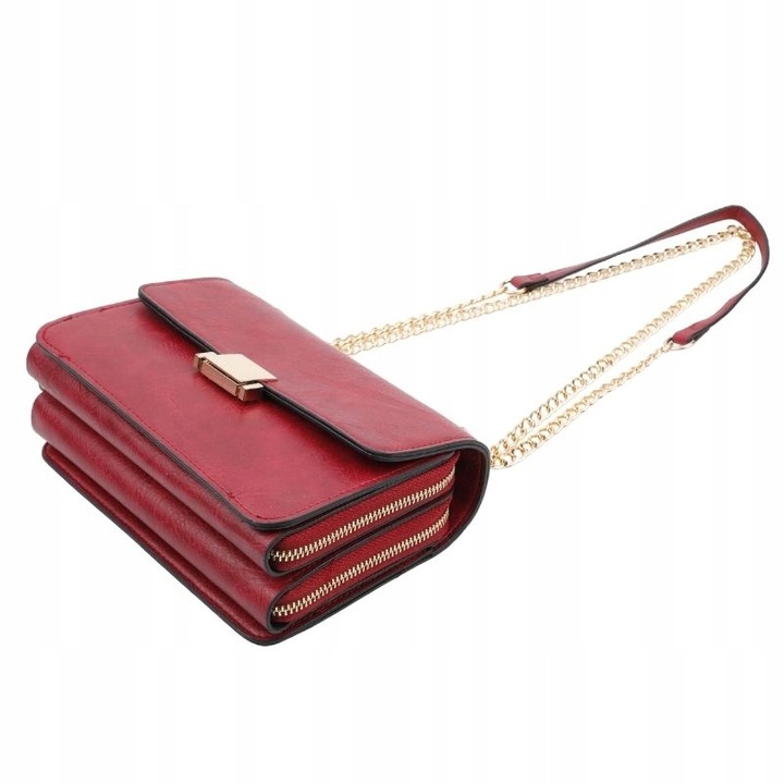 TOREBKA DAMSKA KOPERTÓWKA WIZYTOWA NA RAMIĘ ELEGANCKIE