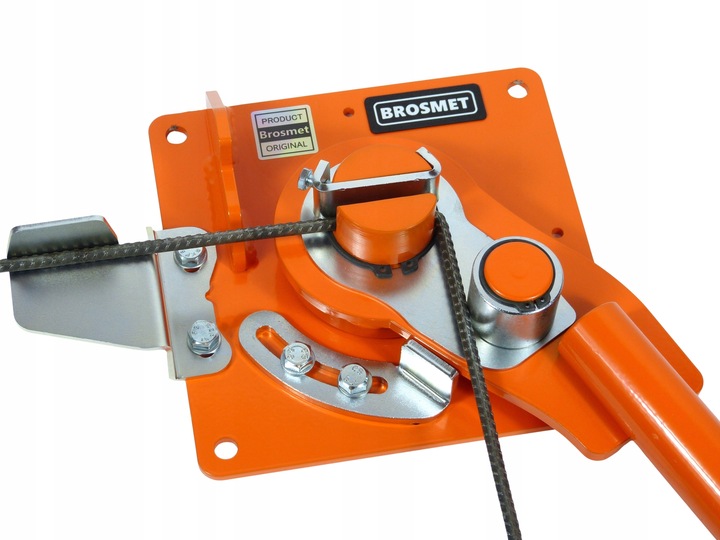 Giętarka do prętów strzemion drutu fi 6-14 GRO-3 z łożyskiem