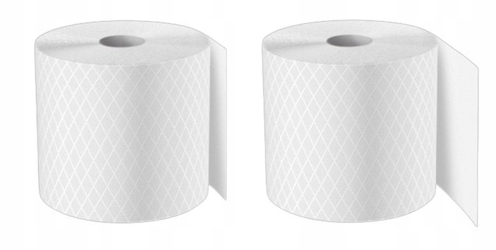 Czyściwo Przemysłowe (200 m) Professional Białe Almusso