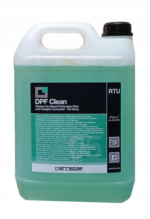 Płyn DPF Clean do czyszczenia filtrów DPF i katalizatorów, 5 litrów