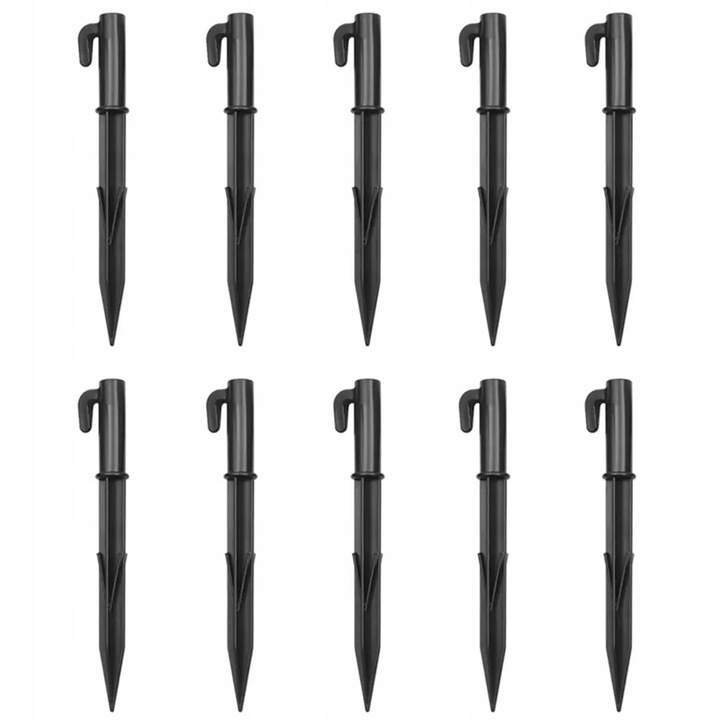 Choinka z kołkiem gruntowym, 310 niebieskich LED, 300 cm