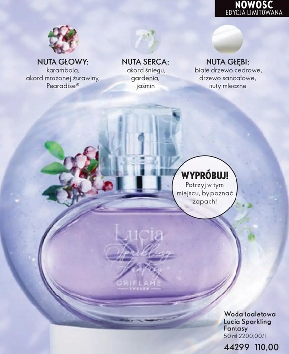 ORIFLAME Woda toaletowa Lucia Sparkling Fantasy 50 ml