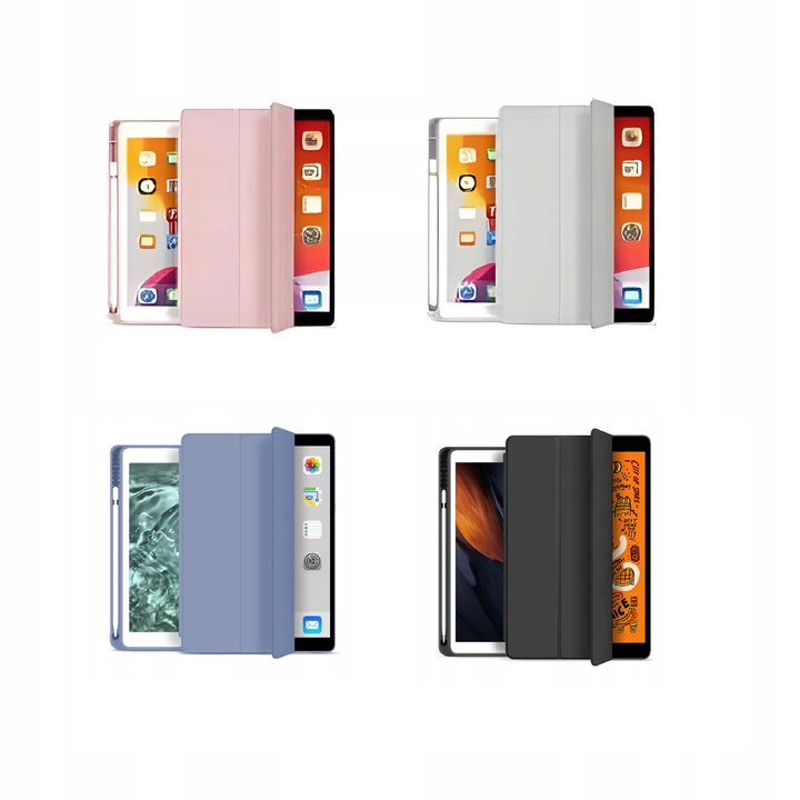 ETUI CASE DO APPLE IPAD 10.2 7 8 9 GEN 2021 KOLORY