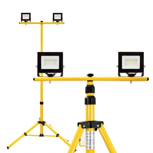 Naświetlacz LED 40W Halogen Statyw Stojak Budowlany Reflektor Lampa PREMIUM