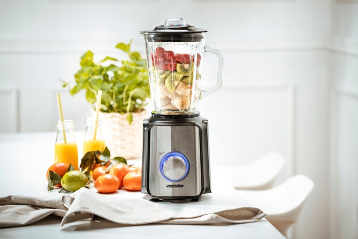 BLENDER KIELICHOWY MESKO MIKSER 1,5L MOCNY 1200W MIKSUJE KRUSZY LÓD bez BPA