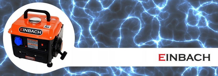 JEDNOFAZOWY AGREGAT PRĄDOTWÓRCZY GENERATOR MINI 2KM 12V 230V 720W G-POWER