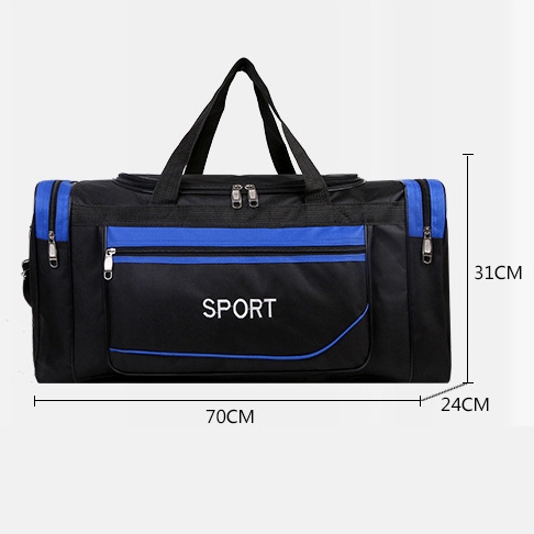 Torba Podróżna czarny 70x24x31cm