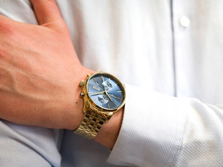 ZEGAREK MĘSKI HUGO BOSS 1513841 ASSOCIATE + PUDEŁKO NA PREZENT KOMPLET