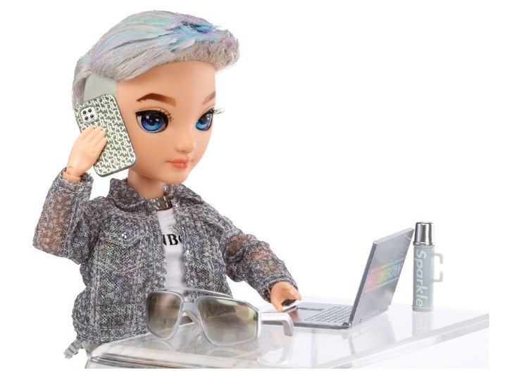 Rainbow High Lalka Fashion Doll- AR (Purple) 583165