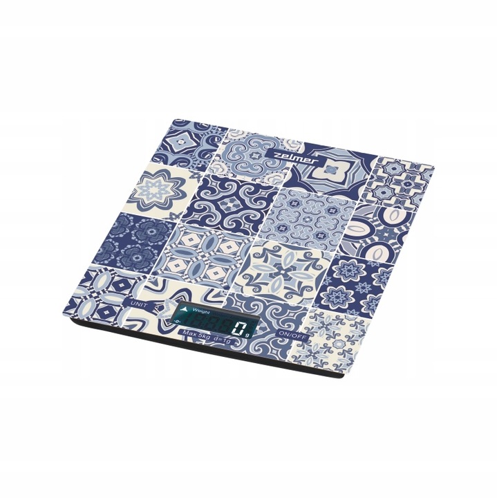 Waga kuchenna elektroniczna ZELMER ZKS1100C 5 kg LCD szkło wzór