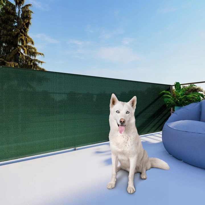 SIATKA CIENIUJĄCA 1,5x10m MASKUJĄCA 62% OSŁONA MATA NA OGRODZENIE PŁOT +UV