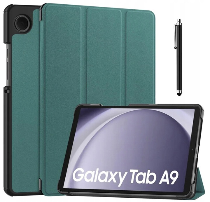 ETUI SMART COVER + RYSIK do SAMSUNG GALAXY TAB A9 8,7 " SM X110 SM X115