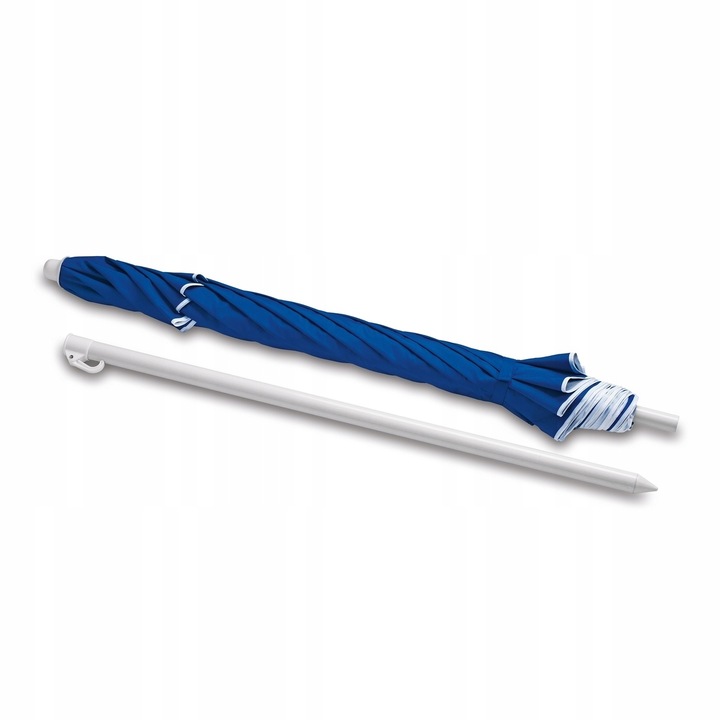 PARASOL PLAŻOWY Łamany REGULOWANY na BALKON Ogród Tadar Niebieski 200 cm