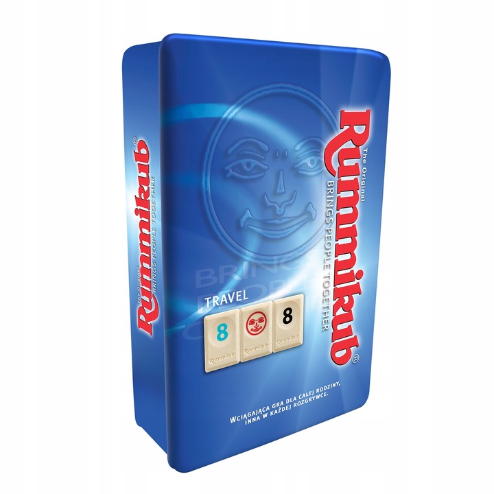 Gra Rummikub Travel Tin - wersja podróżna w metalowym pudełku
