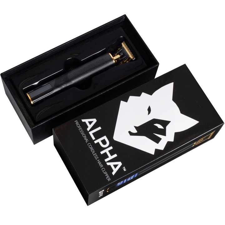 TRYMER DO BRODY MASZYNKA DO WŁOSÓW STRZYŻENIA GOLENIA BARBER GOLARKA ALPHA