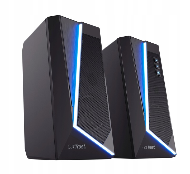 GŁOŚNIKI KOMPUTEROWE 2.0 USB 12W GAMINGOWE RGB