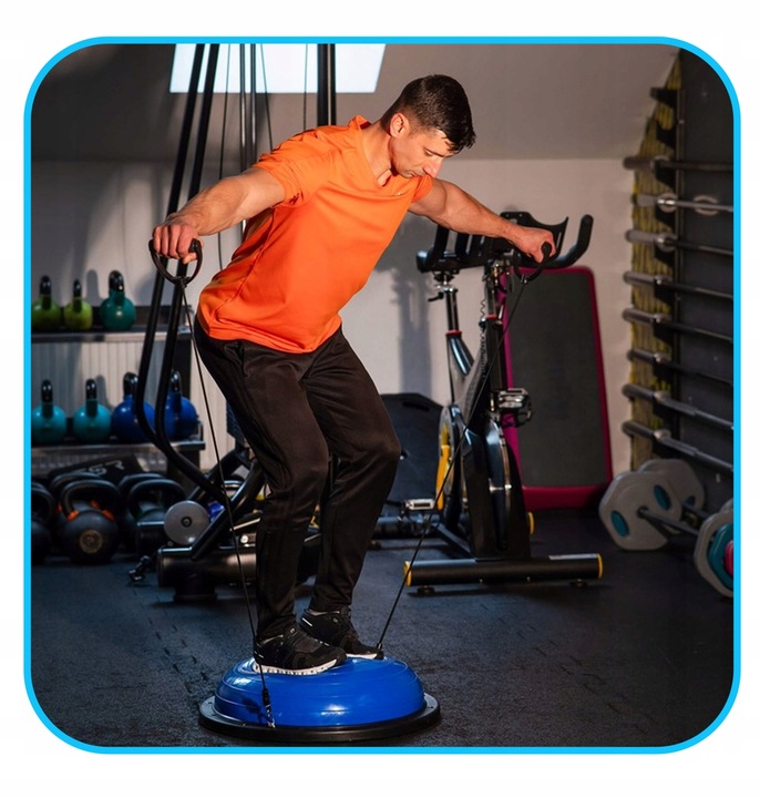 PLATFORMA DO BALANSOWANIA PÓŁPIŁKA LINKI TRENER RÓWNOWAGI RÓWNOWAŻNA