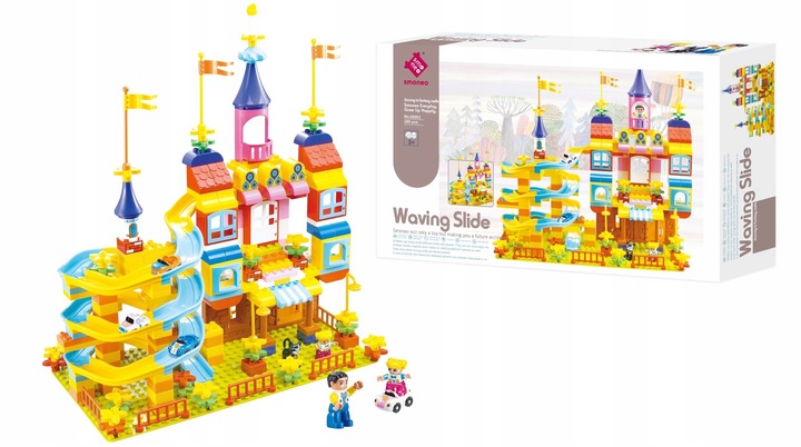 KLOCKI KONSTRUKCYJNE NAJLEPSZY PREZENT DLA 3 4 5 6 7 8 LATKA ZESTAW 209 EL.