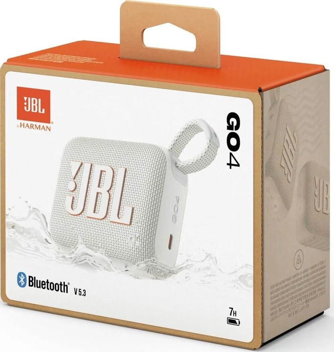 Głośnik mobilny JBL Go4 Biały