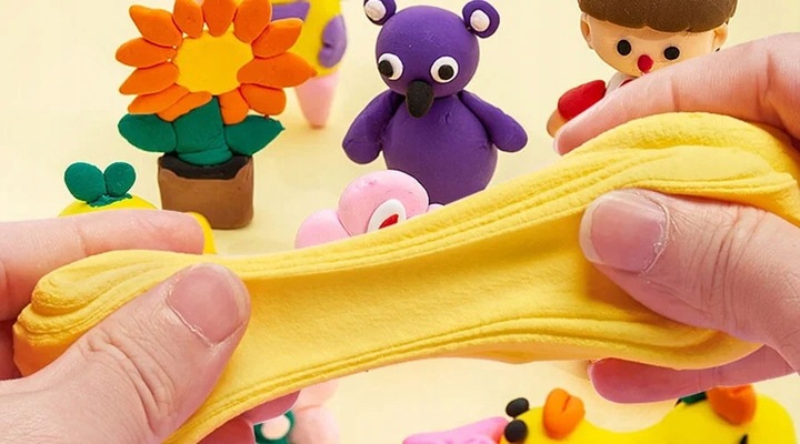 CLAYDOLL PIANKOLINA MASA PLASTYCZNA 24 sztuki BIG BOX + AKCESORIA + WALIZKA