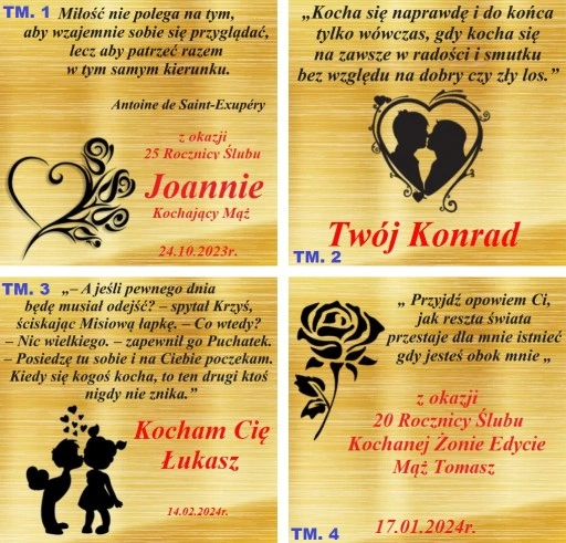 Złoty Łańcuszek 333 Naszyjnik Wisiorek Serce Grawer UPOMINEK GRATIS