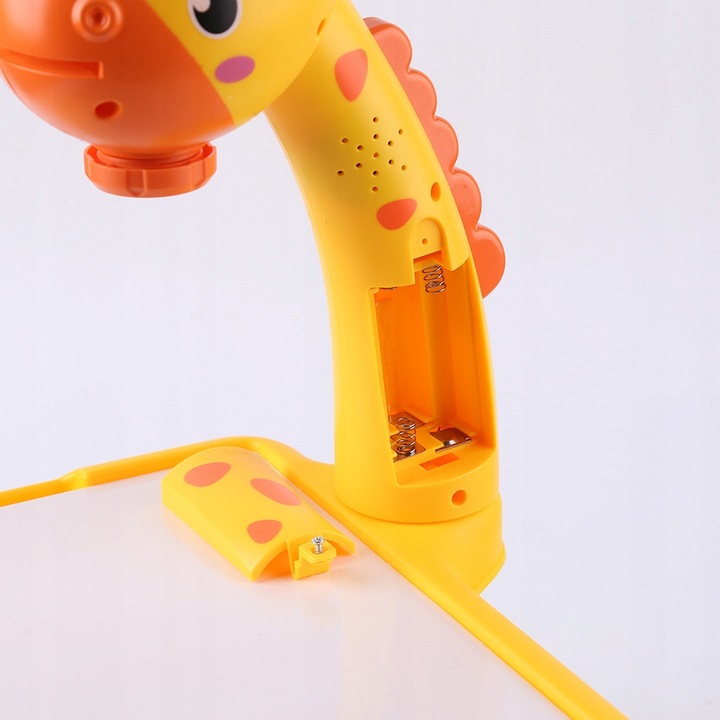 TABLICA Z PROJEKTOREM DO RYSOWANIA STOLIK Z ŻYRAFĄ PROJEKTOR RZUTNIK SLAJDY