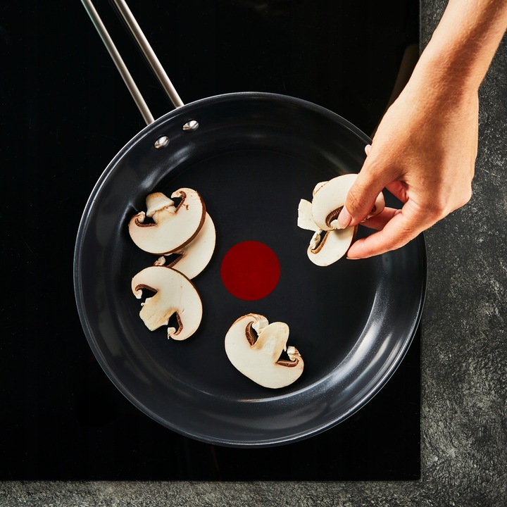 Patelnia TEFAL Nordica 20 cm stal indukcja powłoka ceramiczna