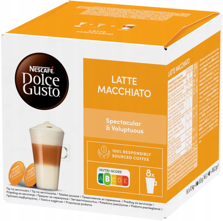Kapsułki Nescafe Dolce Gusto Latte Macchiato 16