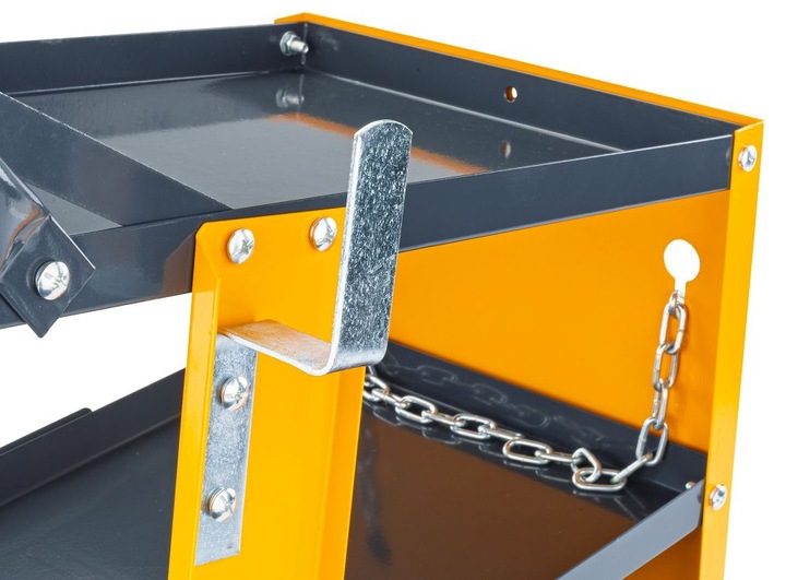 WÓZEK SPAWALNICZY DO SPAWAREK Z PÓŁKĄ NA BUTLE SZUFLADY MOBILNY 76x85x40cm