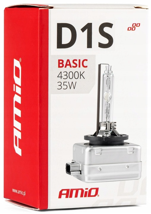 1x ŻARÓWKA ŻARNIK PALNIK XENON KSENON D1S 35W BARWA 4300K DO SAMOCHODU