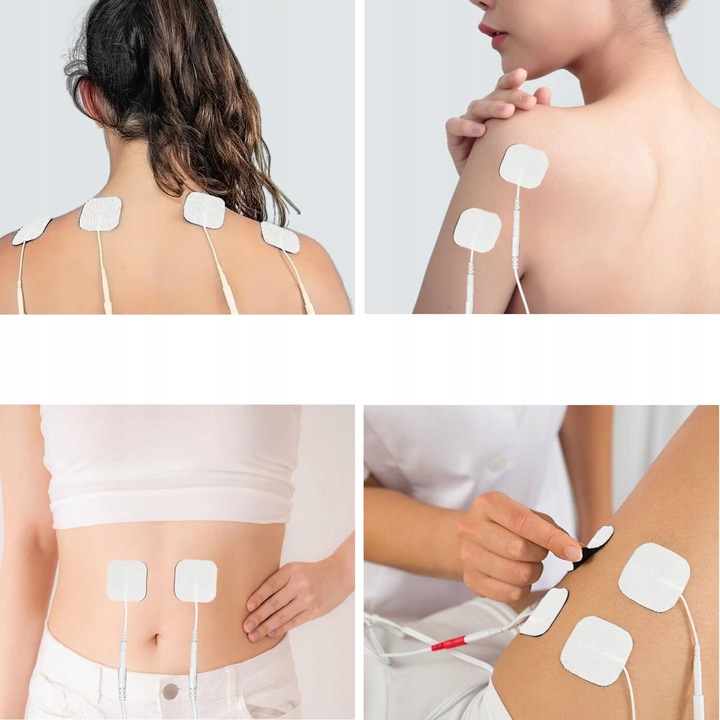 24x ELEKTRODY ŻELOWE ELEKTROSTYMULATOR TENS EMS PIN2
