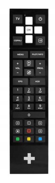 PILOT DEKODERA SAGEMCOM DSIW 74 WIFI-BOX NC+ C+ Canal plus